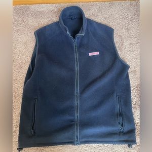 Vineyard Vines blue size medium fleece vest